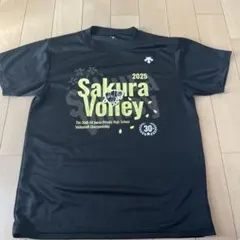 【新品】さくらバレー　SAKURA VOLLEY 2026 ブラックシャツ L In the boys' competition, Seifu achieved a consecutive victory at