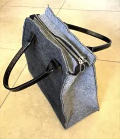 レディース　フェルト製ＢＡＧ　グレー２色