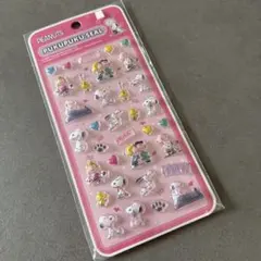 【正規品】プクプクシール　スヌーピー