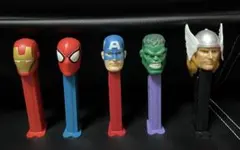 (レア) PEZ MARVEL - 5種セット