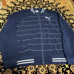 PUMA ネイビー ストライプ トラックジャケット　ATPのサムネイル
