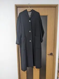 黒 ロングコート 古着