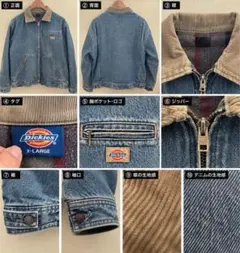 90s dickies デトロイトジャケットブラックUSA激レア - メルカリ