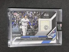 大谷翔平　ベースレリック　2023MVP 49シリ Amazon.co.jp: 完全 Topps Now 大谷翔平 ベース レリック カード