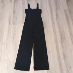 GU ブラック サロペット Mサイズ