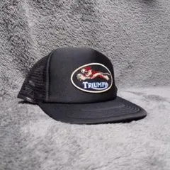 ☆TRIUMPH TIGER☆トラッカーキャップ☆ブラック☆フリーサイズ☆のサムネイル