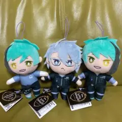 ツイステ  マスコット　アズール、ジェイド、フロイド　オクタ3体