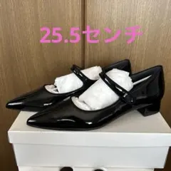 LE TALON ルタロン　エナメル ブラック メリージェーン　25.5