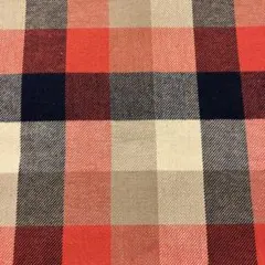 先染め生地（チェック柄ツイル）