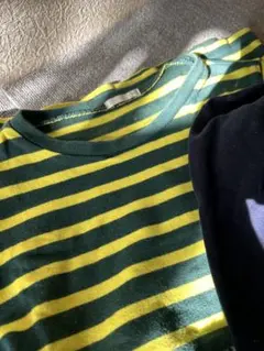 無印良品　GU ジーユー　キッズ　140 Tシャツ　2枚　紺色　ボーダー　長袖