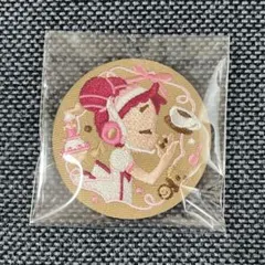 おジャ魔女どれみ 刺繍缶バッジ 春風どれみ パティシエ
