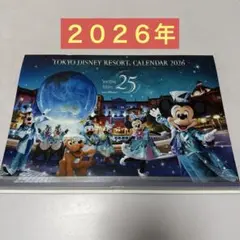 【最終値下げ】東京ディズニーリゾートカレンダー 2026 非売品　オリエンタル