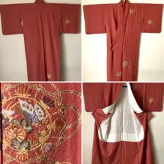 【値下げ❣️美品】着物セット（着物・襟元・帯揚げ）
