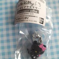 ハローキティ　 めじるしアクセサリー 　小悪魔　黒　新品