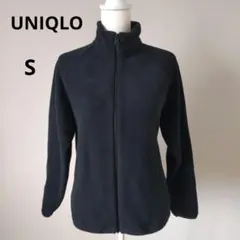 ユニクロ　UNIQLO　 ジップアップフリースジャケット 　 黒　ユニセックス