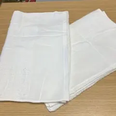 粗品フェイスタオル2枚セット　無地