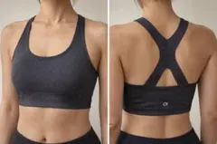 GapFit Eclipse トレーニングブラ　Sサイズ　クロコダイル柄