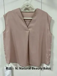 N. Natural Beauty Basic ノースリーブカットソー