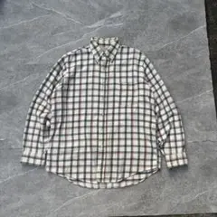 80s L.L.BEAN usa製 エルエルビーン M〜L相当 ネルシャツ