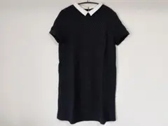 ZARA ドットミニワンピース L