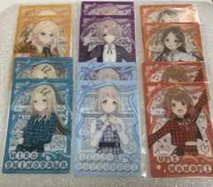 学園アイドルマスター クリアカード 10種 16枚まとめ売り