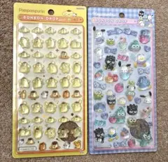 国内正規品✨ボンボンドロップシール　2点　サンリオ　はぴだんぶい　ポムポムプリン