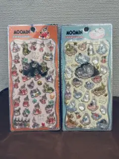 ムーミン プチドロップステッカー 2種セット