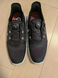 Puma ゴルフシューズ ダイヤル式 ブラック/パープル