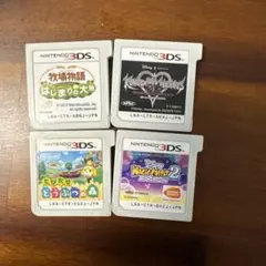 ニンテンドー3DS ゲームソフト4点セット