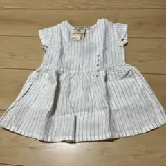 【新品・未使用】無印良品ワンピース 80サイズ