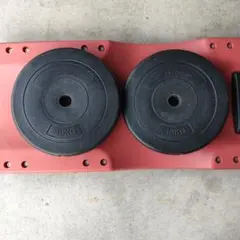 FIELDOOR バーベルプレート 10kg 2枚セットのサムネイル