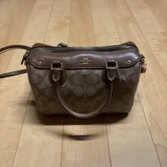 コーチ COACHショルダーバッグ2wayミニボストン
