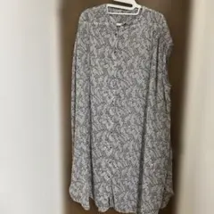 ペイズリー柄 ノースリーブチュニック