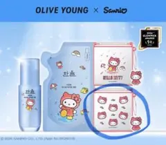 HELLO KITTY HANYUL コラボ ミラー キティ オリーブヤング