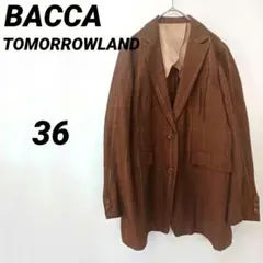 バッカ　ダブルテーラードジャケット　34 quaranciel: バスケット ダブル テーラード オーバー ジャケット