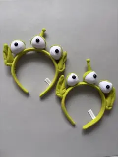 リトルグリーンメン　カチューシャ 2個セット
