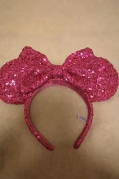 ディズニー ミニーマウス カチューシャ ピンク