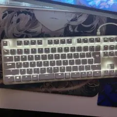 Razer BlackWidow Lite ホワイト【ゲーミングキーボード】のサムネイル