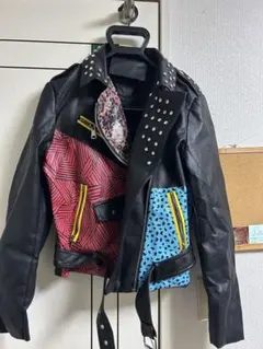 ユニークデザイン レザージャケット