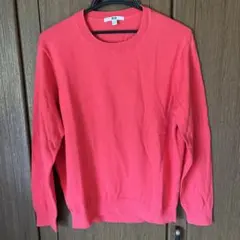 ユニクロ　ウォッシャブルコットンクルーネックセーター