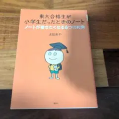 東大合格生が小学生だったときのノート ノートが書きたくなる6つの約束
