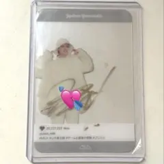 【匿名配送】M!LK 山中柔太朗 生誕トレカ