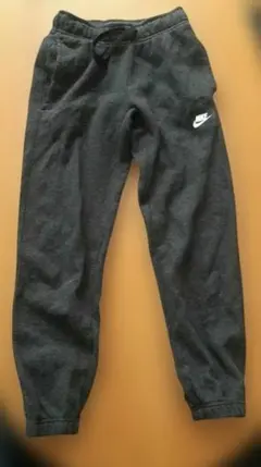 Nike ダークグレー ロゴ入り長ズボン Sサイズ
