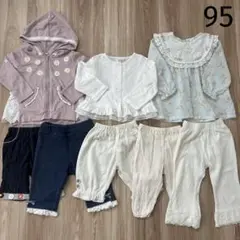 まとめ売り トップス ブラウス カーディガン ズボン 女の子 95