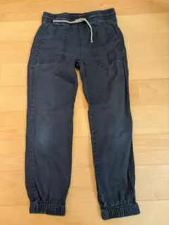 エイチアンドエム　ダークグレー ジョガーパンツ 134cm