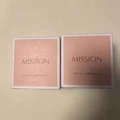 新品未使用】ミッション フェイシャル ゴマージュ 2個セット 洗顔&角質 
