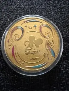 香港ディズニー　20周年メダル