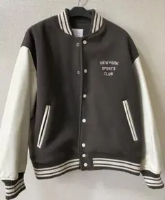 INHERIT スタジャン ブラウン