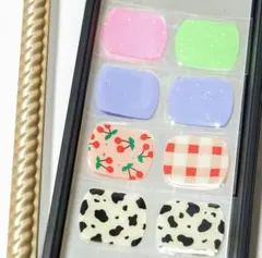 ohora ネイルシール 親指サイズ 8枚セット③