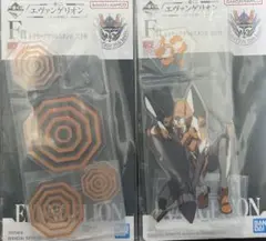 一番くじ　エヴァンゲリオン　F賞　零号機　アクリルスタンドセット　綾波レイ